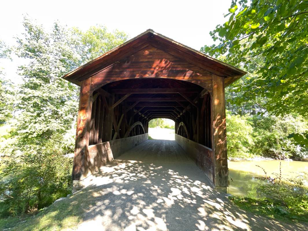 walking near me in Glimmerglass State Park in autumn