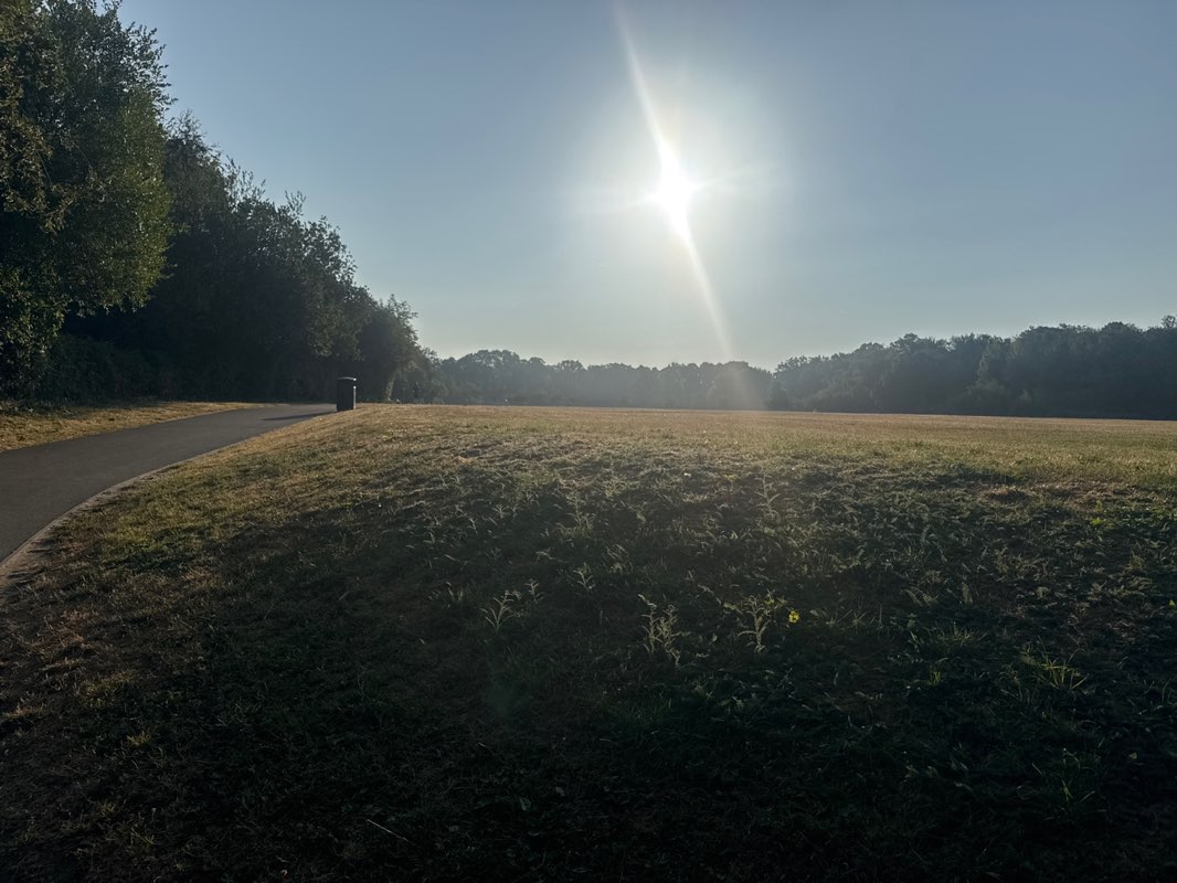 walking near me in Calthorpe Park in summer