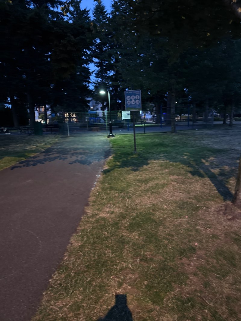 walking near me in J A Spud Murphy Park in summer