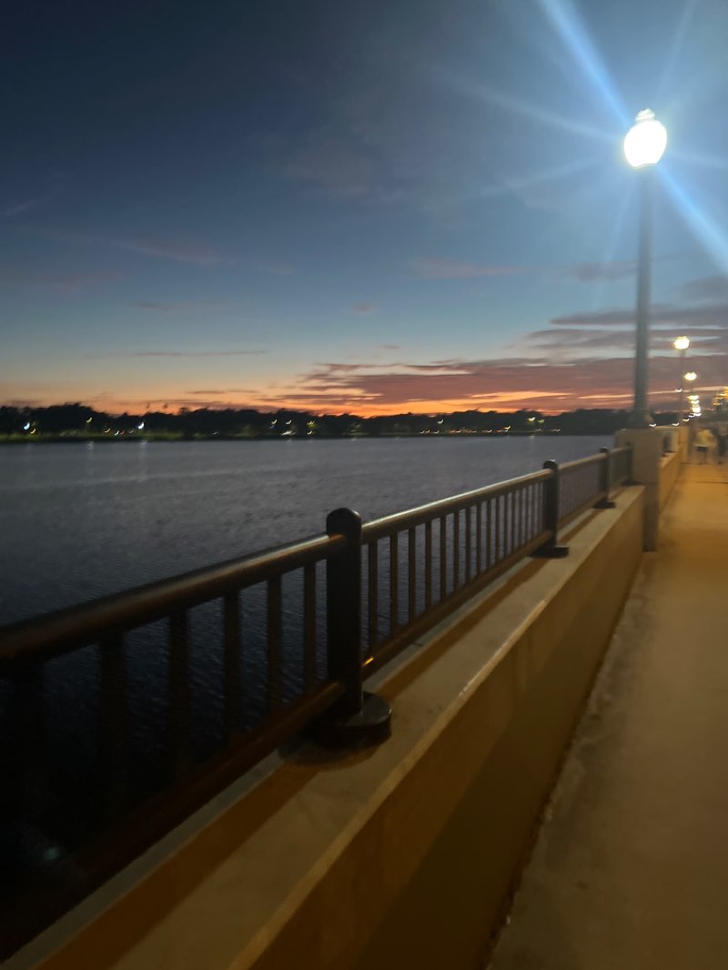 walking near me in Lake Underhill Park in winter