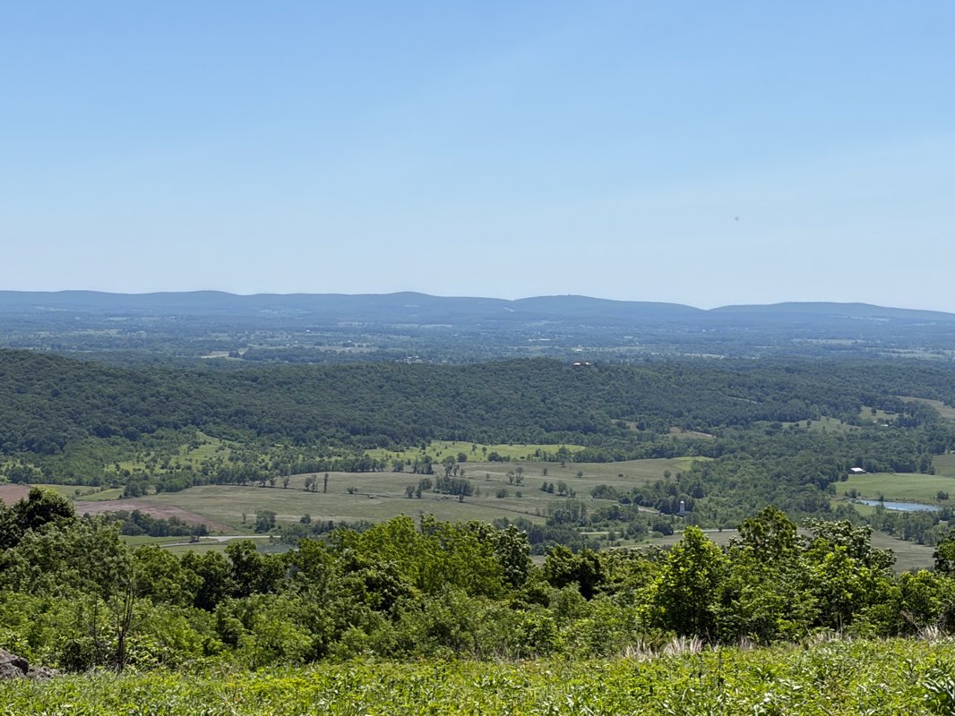 walking near me in Sky Meadows State Park in summer