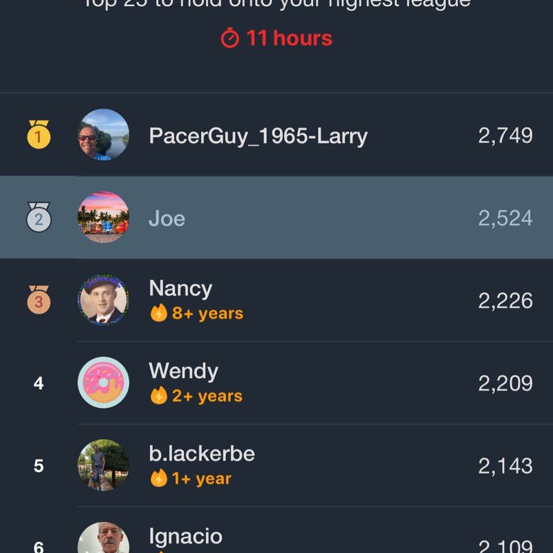 Walk for a healthy heart club Joe post image