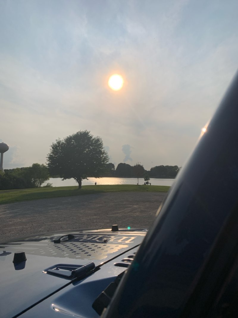walking near me in Memorial Lake Park in winter