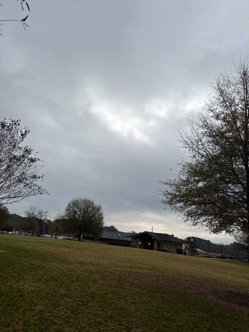 walking near me in Lilian Webb Park in winter