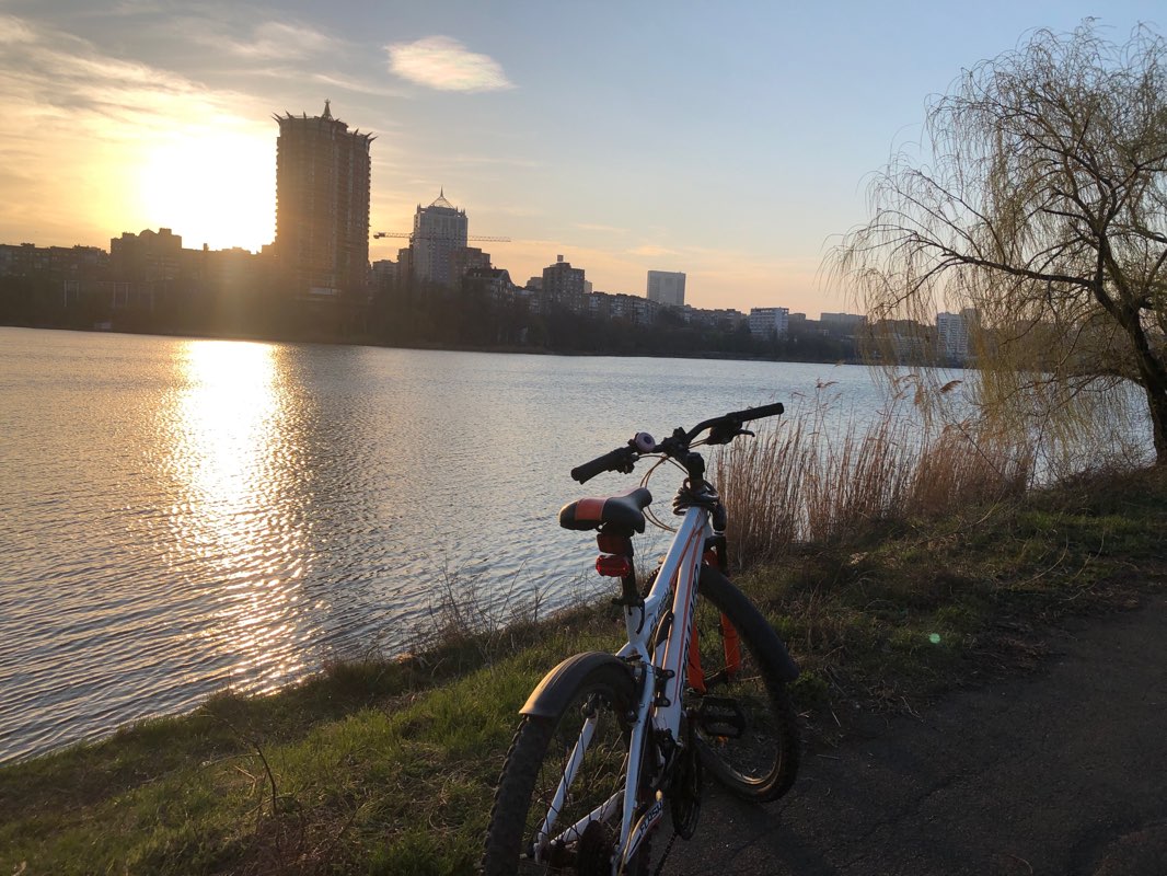 walking near me in Square named after the 30th anniversary of the Victory in winter