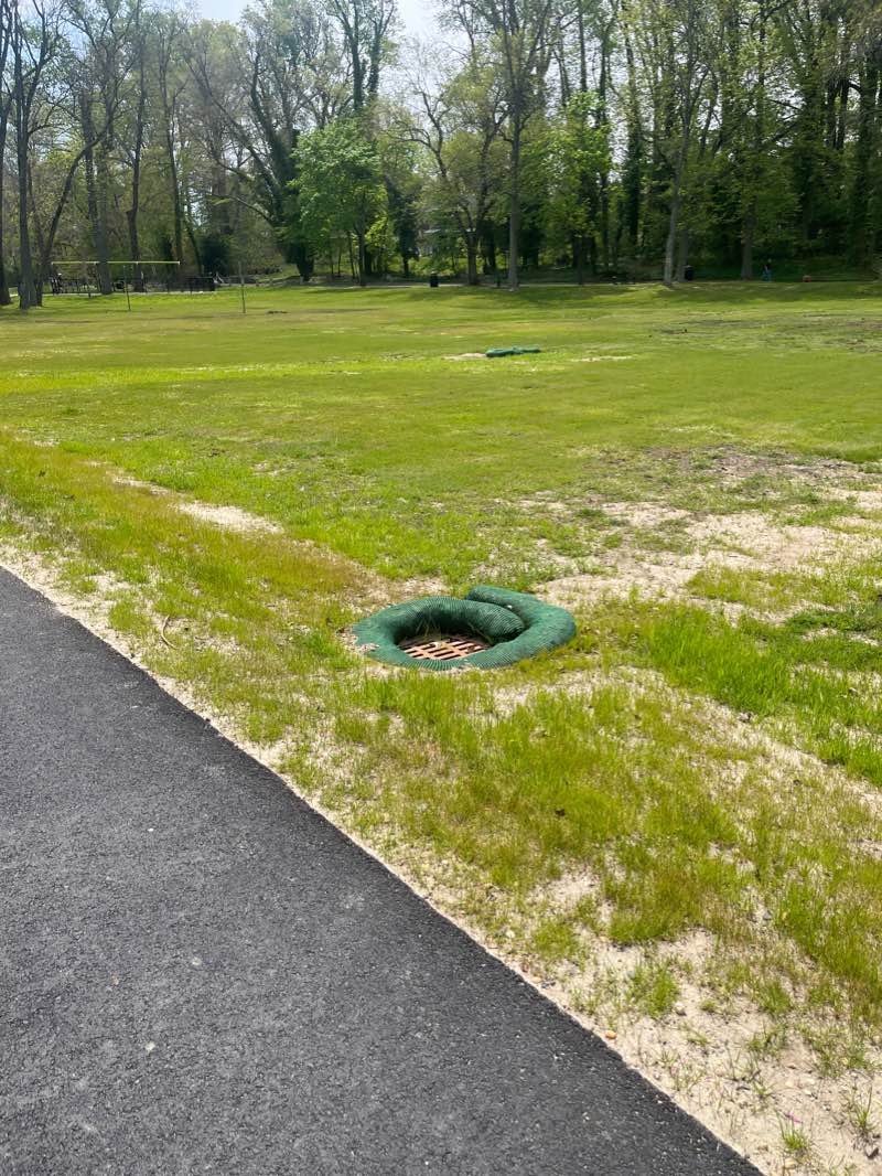 walking near me in Haddon Lake Park in winter