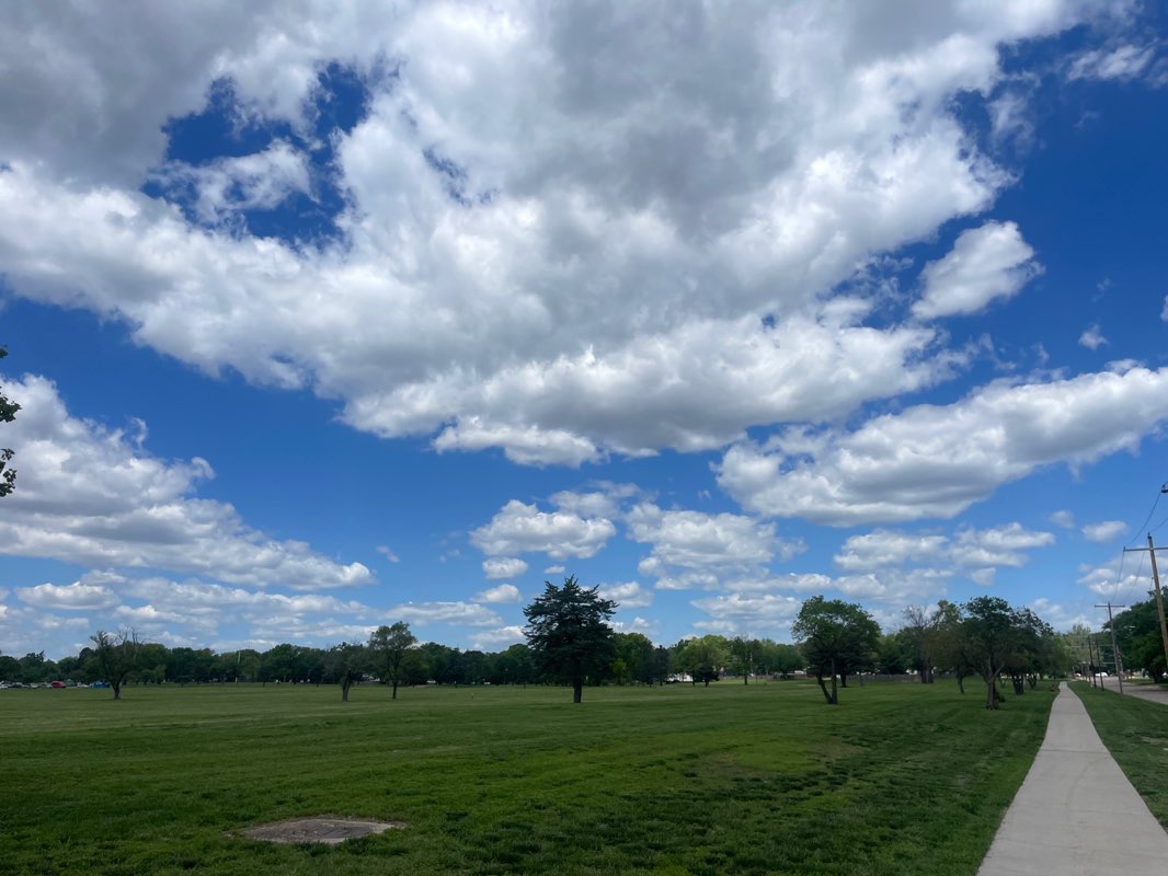 walking near me in Felker Park in winter