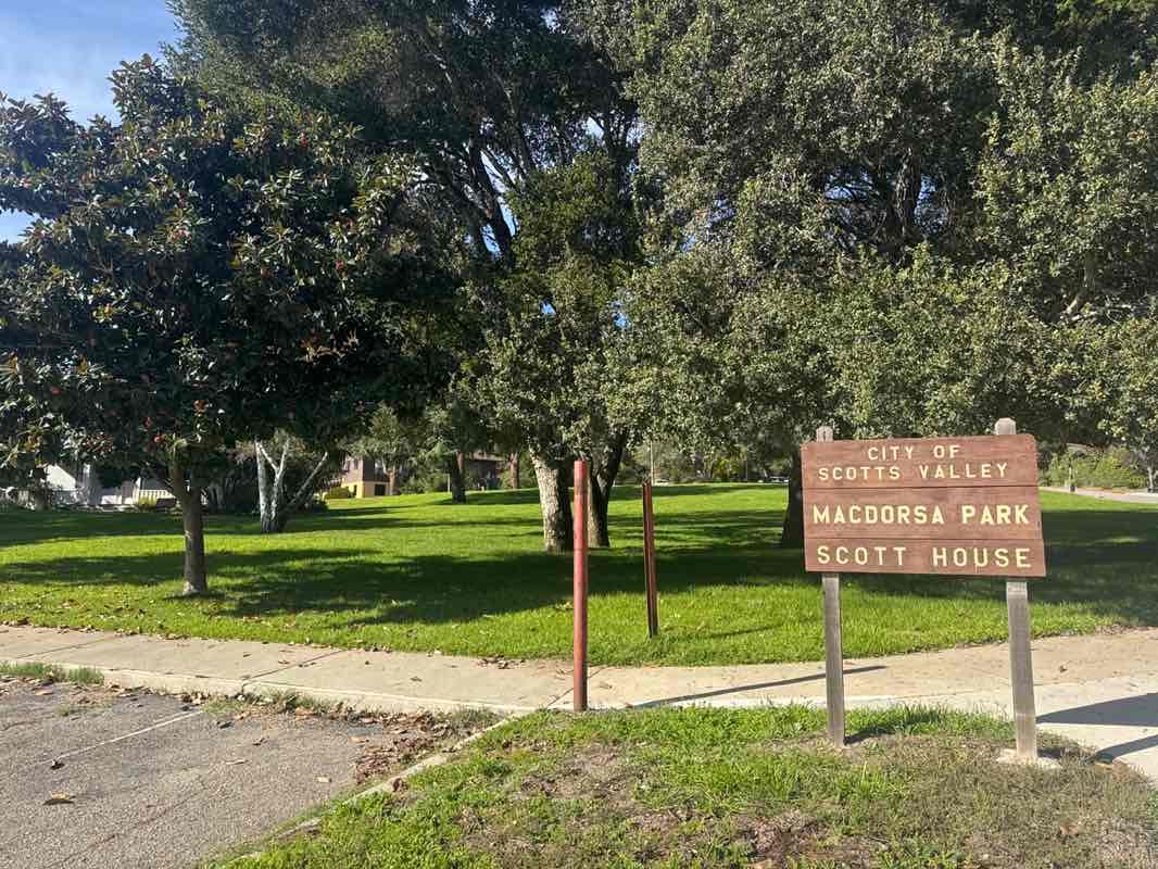 walking near me in MacDorsa Park in autumn