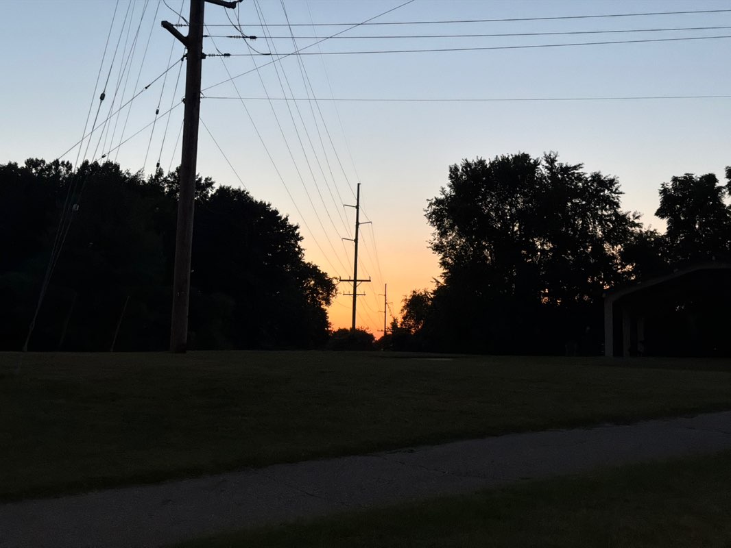 walking near me in Byron Township Bicentennial Park in summer