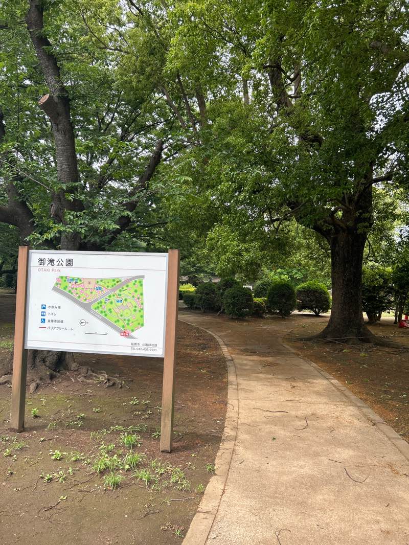 walking near me in Otaki Park in spring