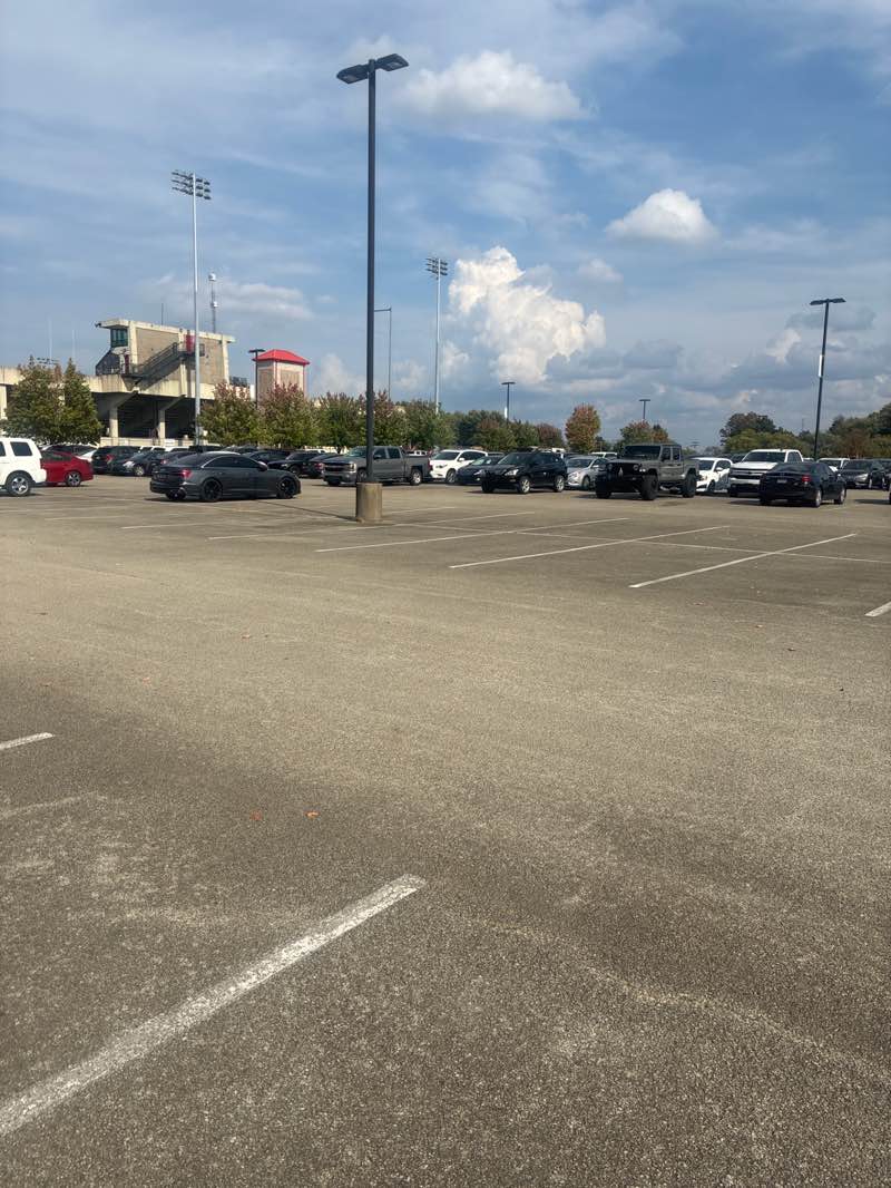 walking near me in George H. Roadman University Park in autumn