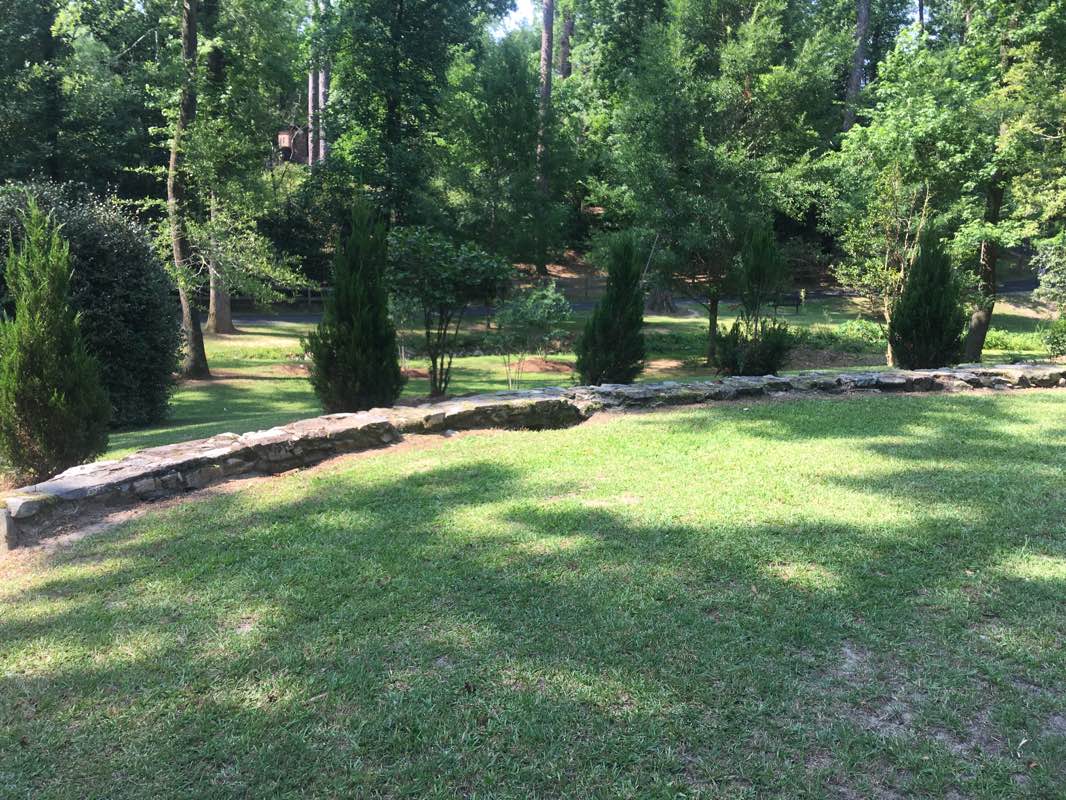 walking near me in Ocmulgee Mounds National Historical Park in winter