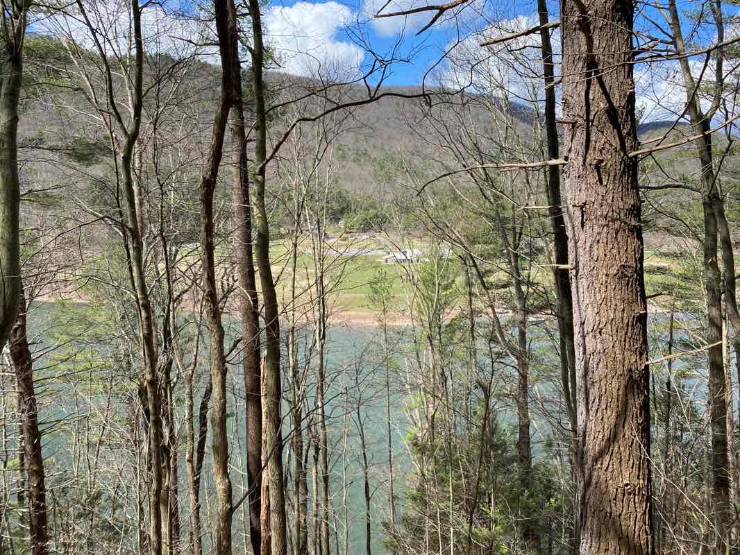 walking near me in Little Pine State Park in winter