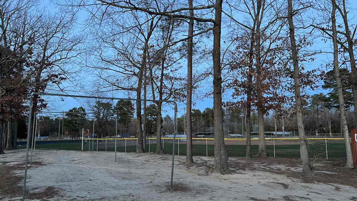walking near me in Bird Athletic Complex in spring