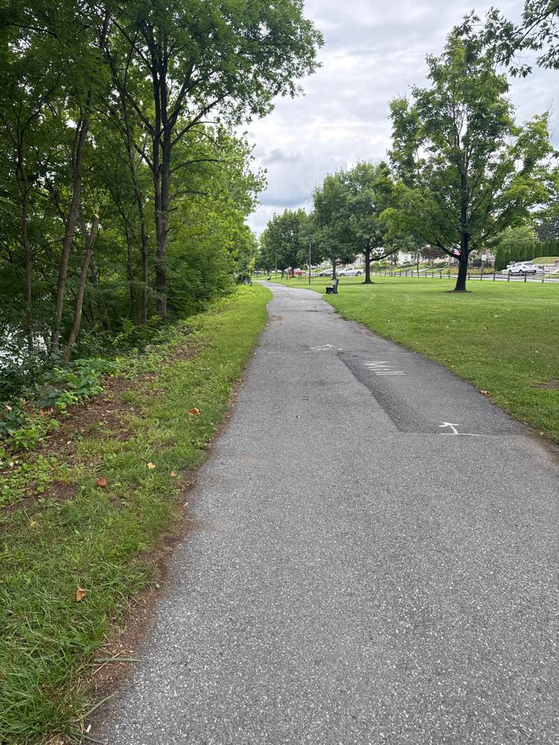 walking near me in Canal Street Park in summer