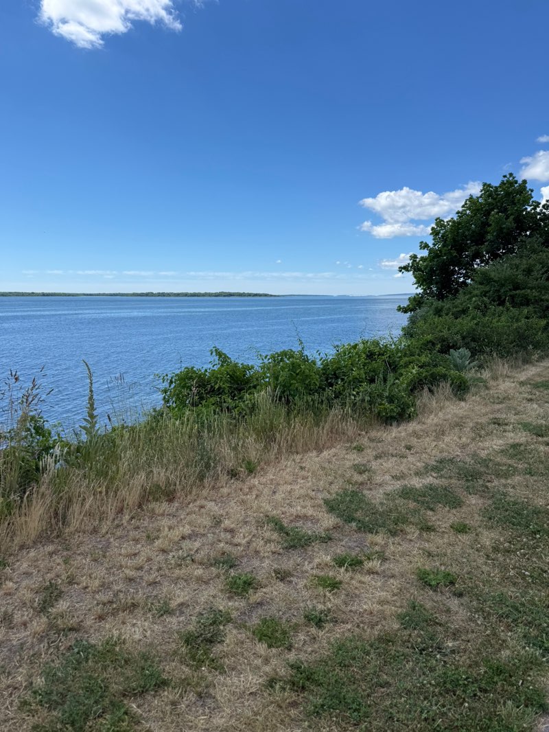 walking near me in Rocky Point State Park in summer
