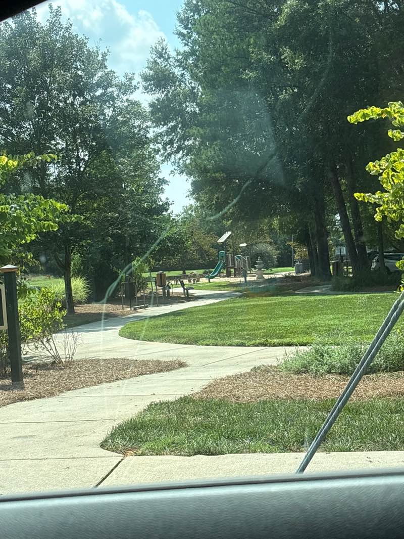 walking near me in Mineral Springs Park in summer