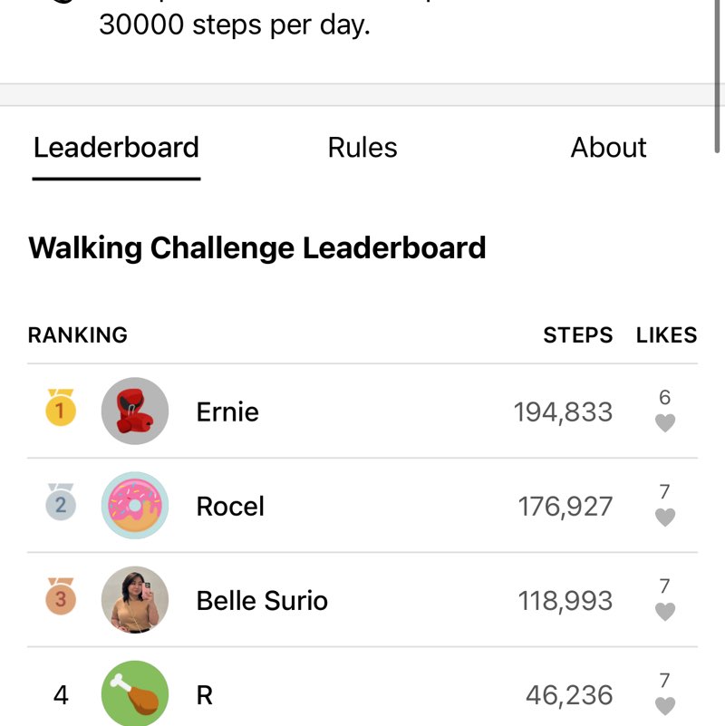 October Challenger Belle Surio post image