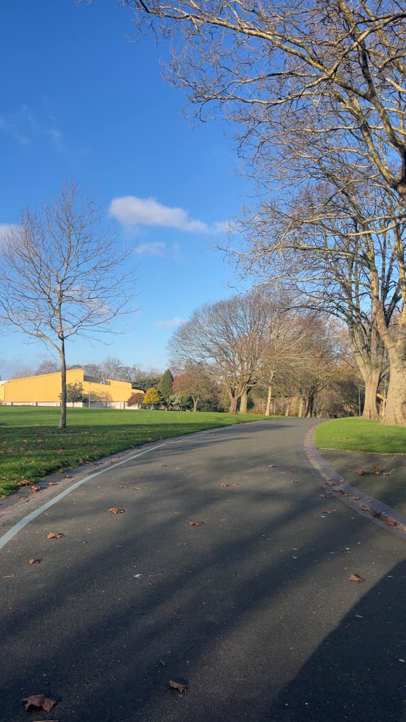 walking near me in Handsworth Park in winter
