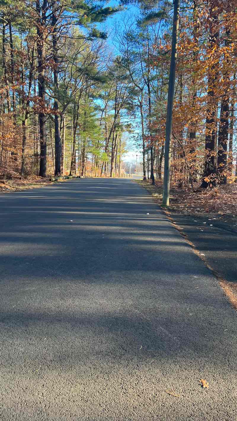 walking near me in Watrous Park in winter
