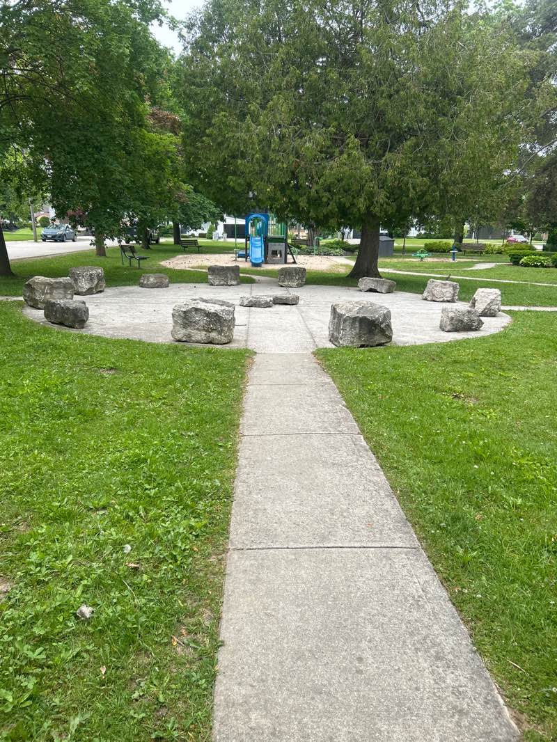 walking near me in Victoria Park in summer