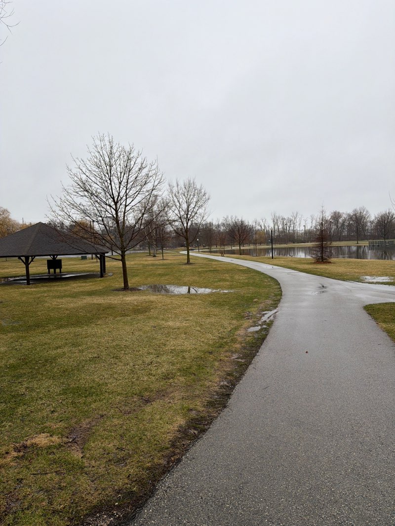 walking near me in River Park in spring
