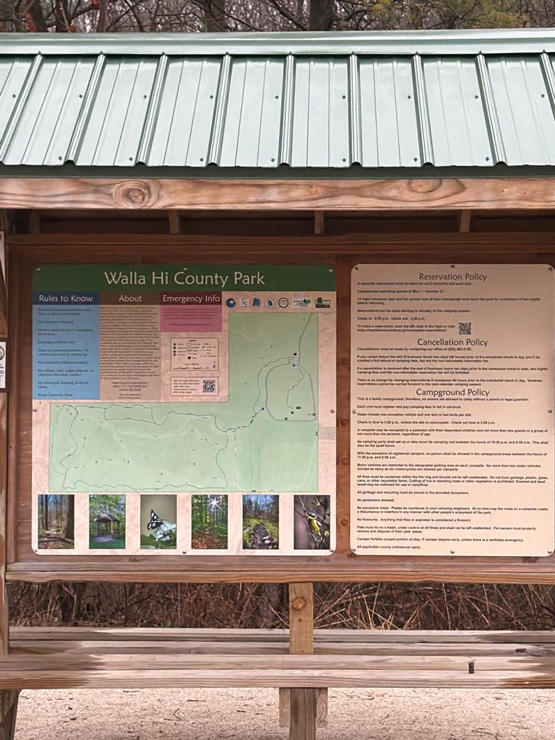 walking near me in Walla Hi County Park in spring