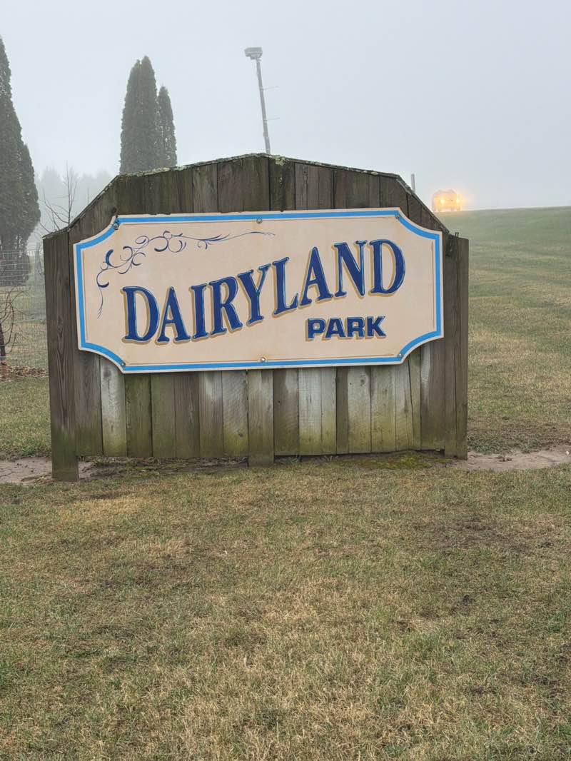walking near me in Dairyland Park in spring