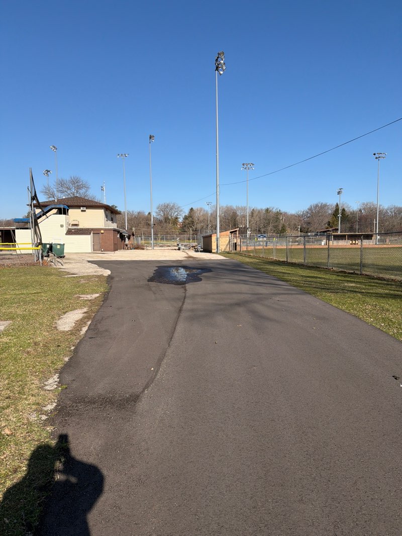 walking near me in Wildwood Athletic Park in spring