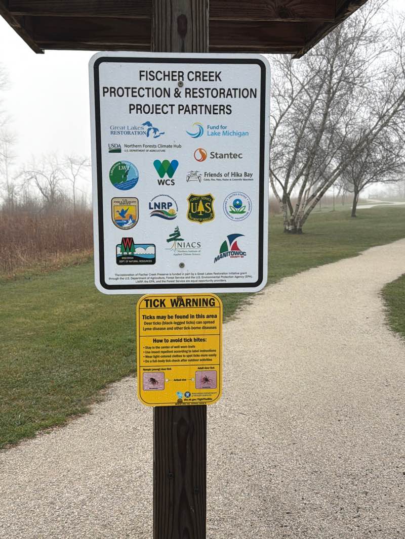 walking near me in Fischer Creek State Recreation Area in spring