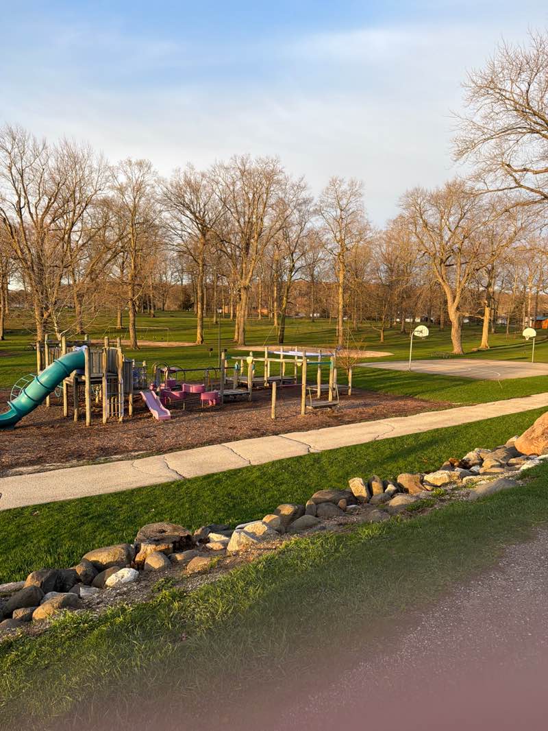 walking near me in City Park in spring