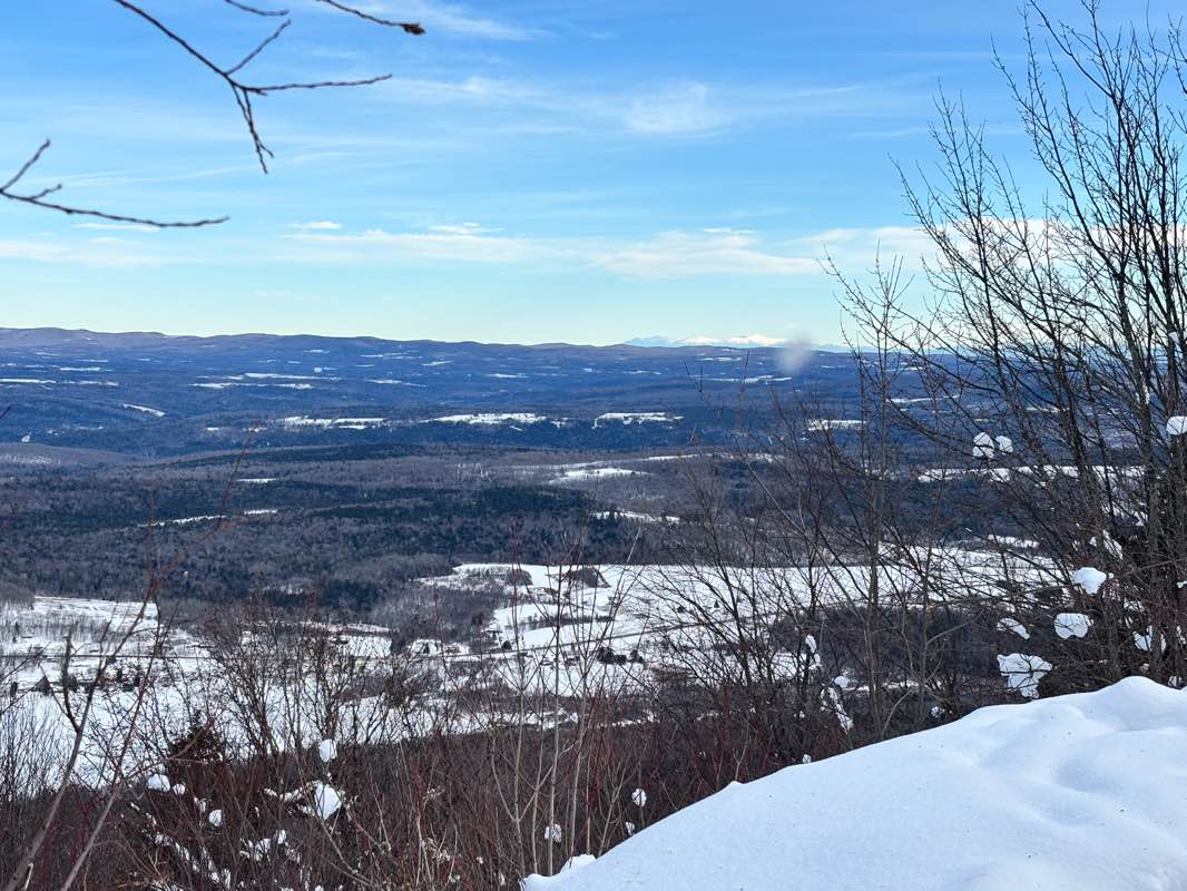 walking near me in Elmore State Park in winter