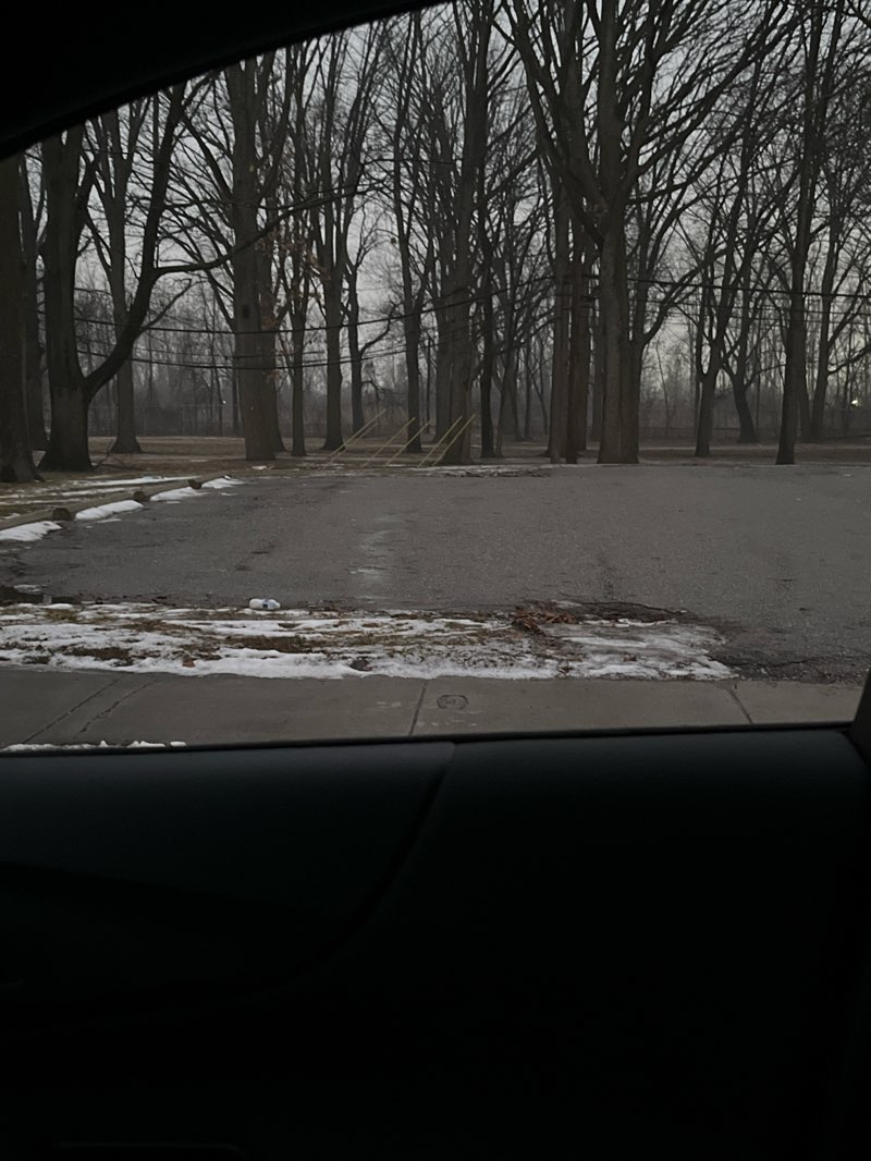 walking near me in Geer Park in winter