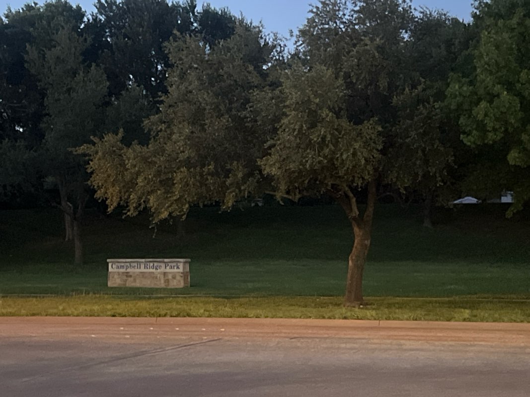 walking near me in Campbell Ridge Park in spring