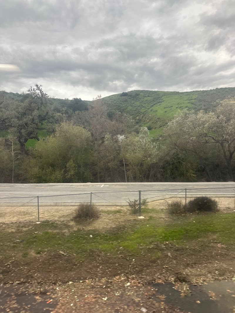 walking near me in Rancho Santa Susana Community Park in winter