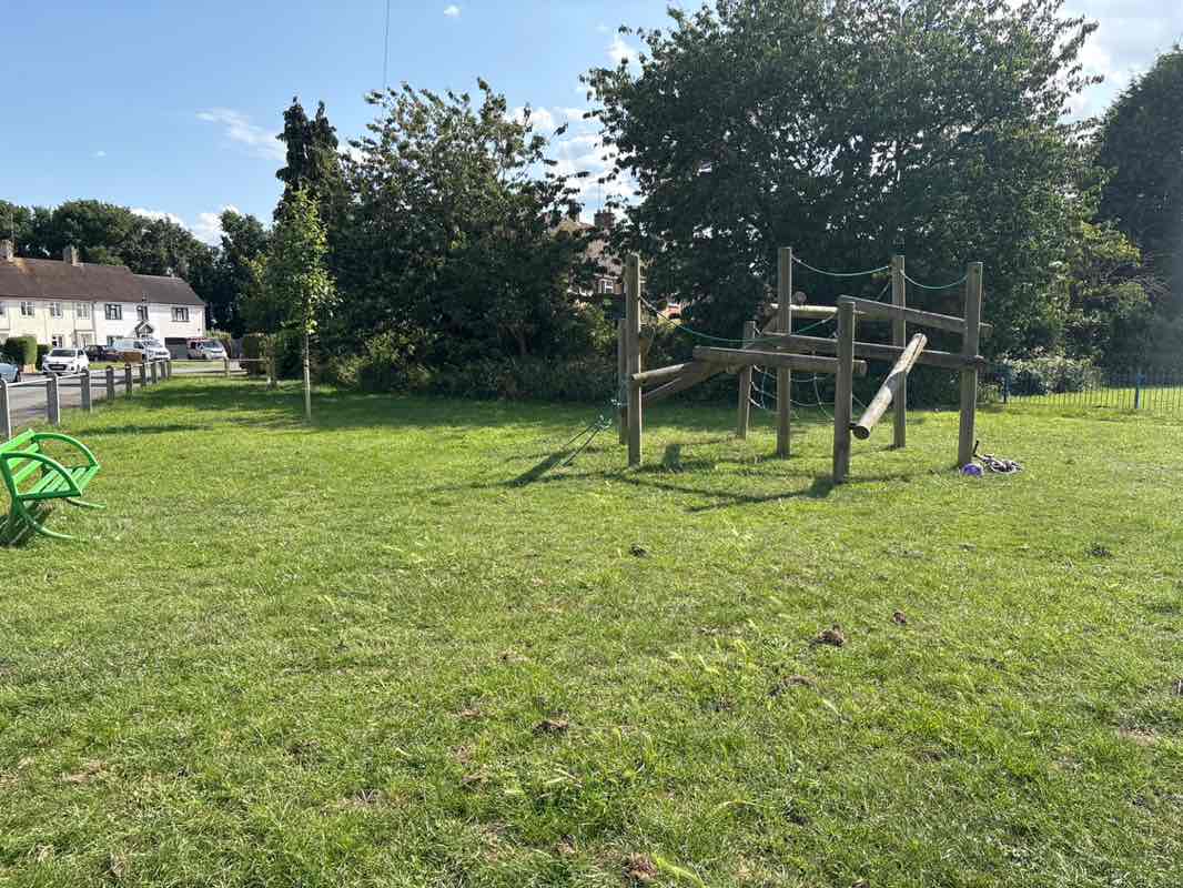 walking near me in Little Close Playing Field in summer