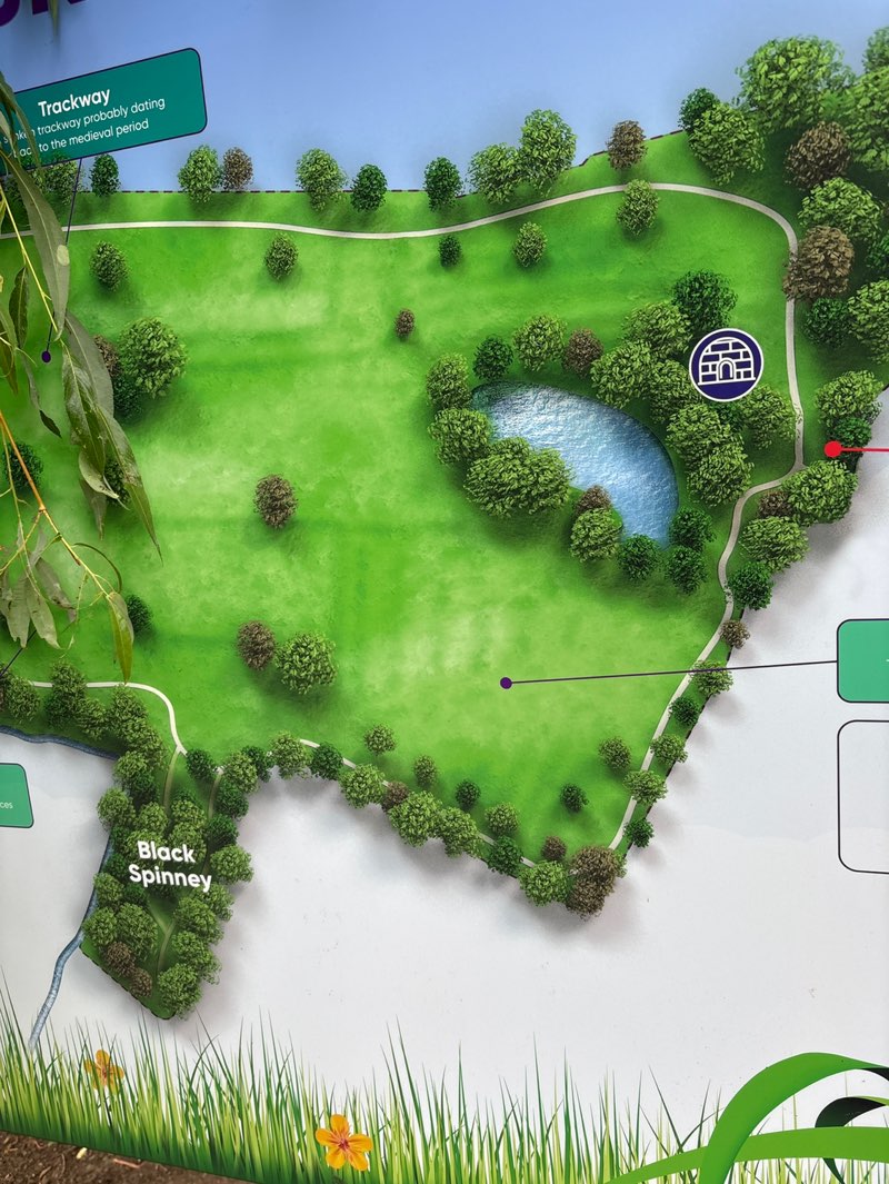 walking near me in Bouskel Park in summer