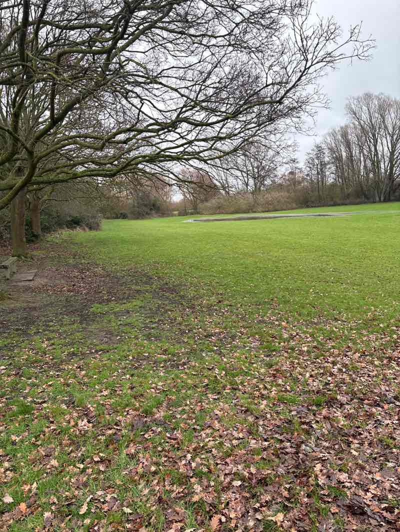 walking near me in Jubilee Park in winter