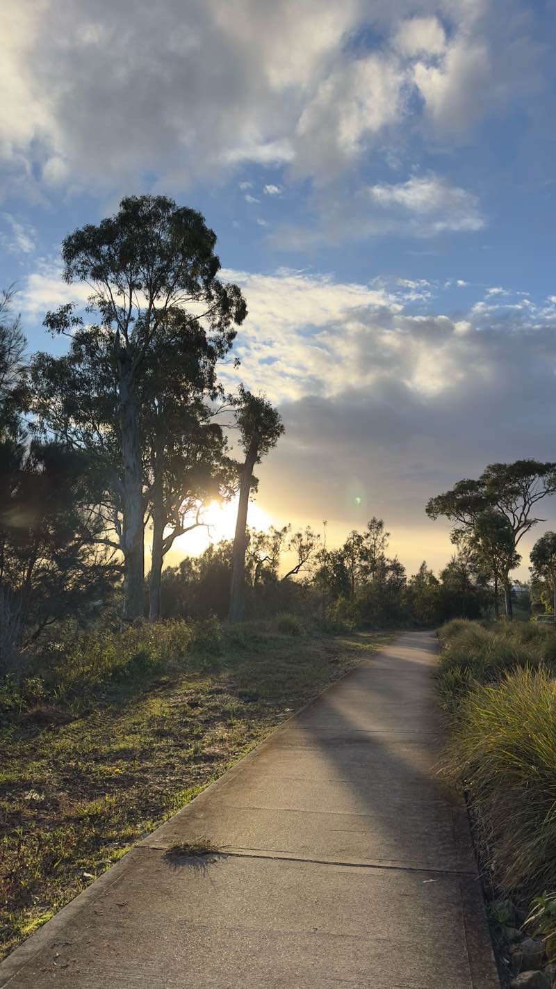 walking near me in Kurraka Reserve in winter