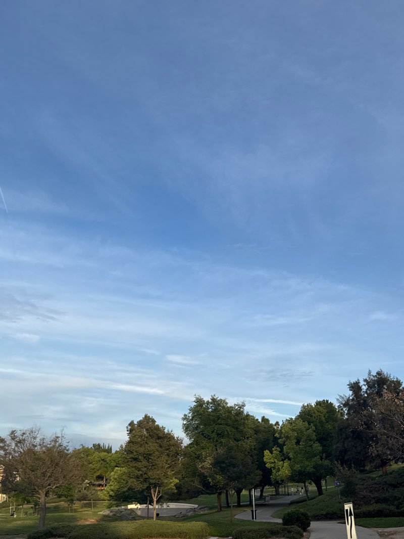 walking near me in Vail Ranch Park in spring