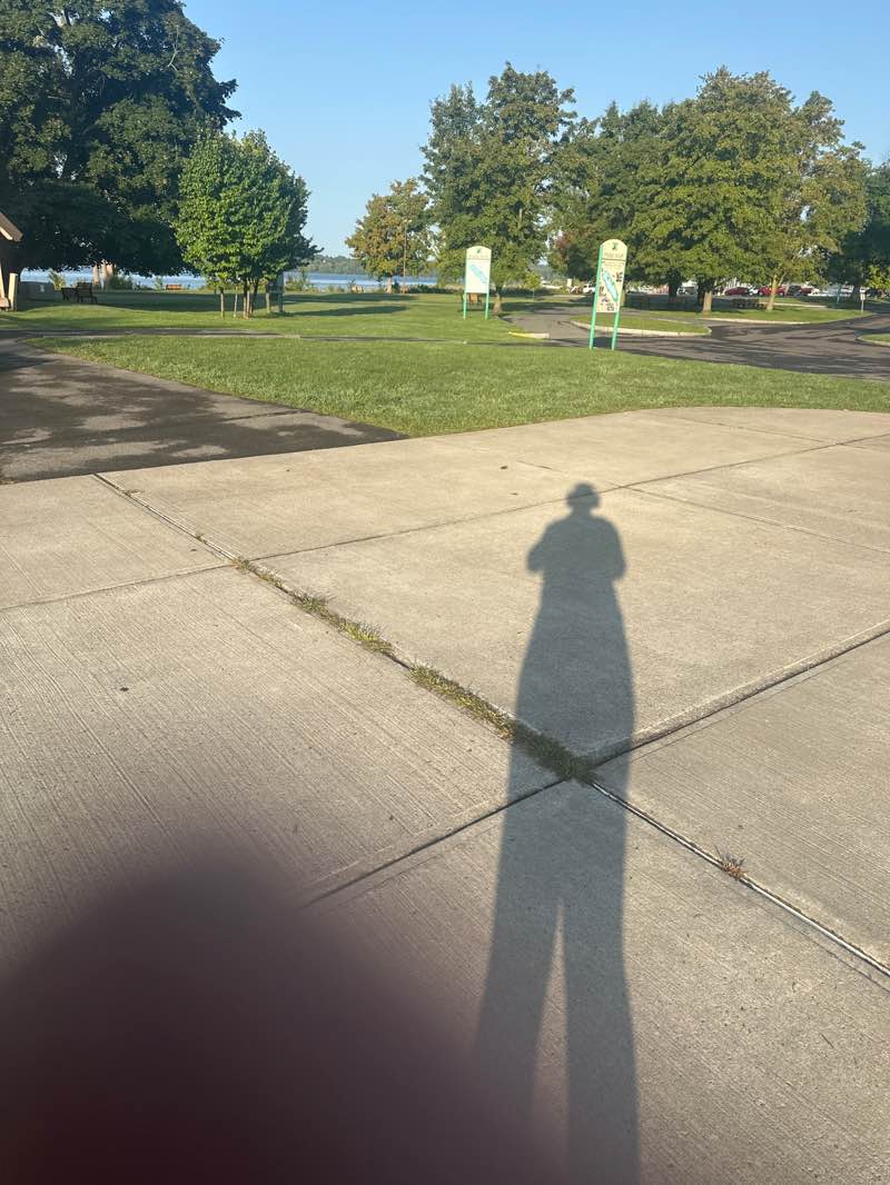 walking near me in Onondaga Lake Park in autumn