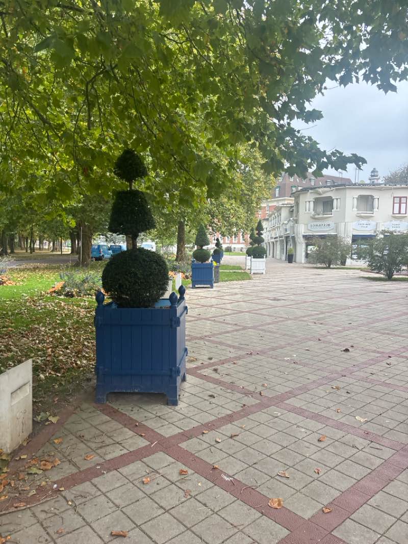 walking near me in Square Paul-François Rivet in autumn