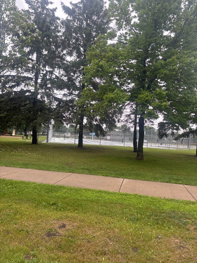 walking near me in Rotary Park in summer