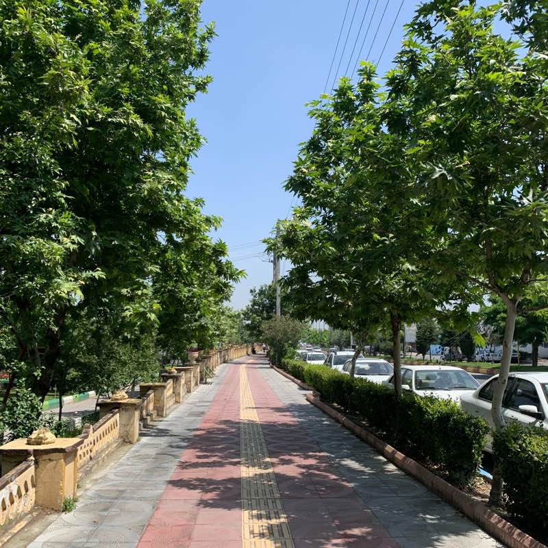 walking near me in پارک سرای مهر in winter