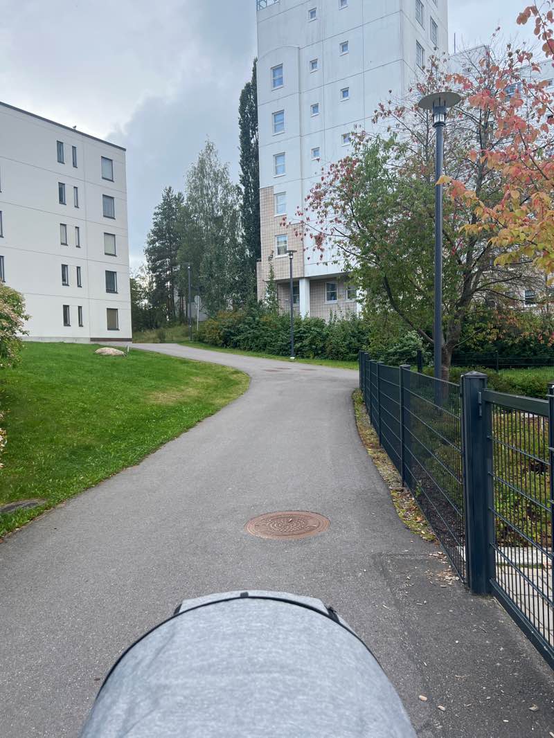 walking near me in Kalapuisto in autumn