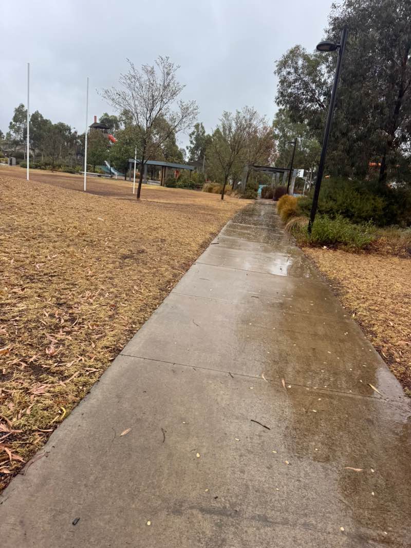walking near me in Bullion Park in autumn