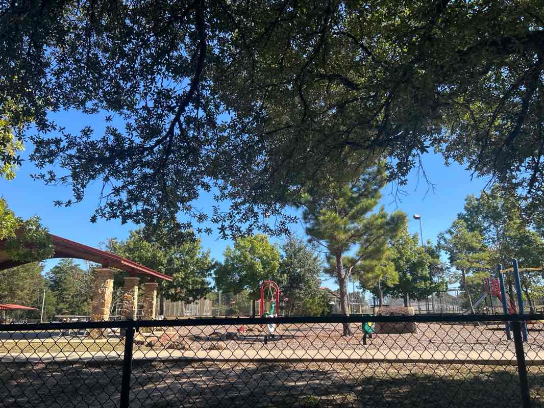 walking near me in Center Mini Park in autumn