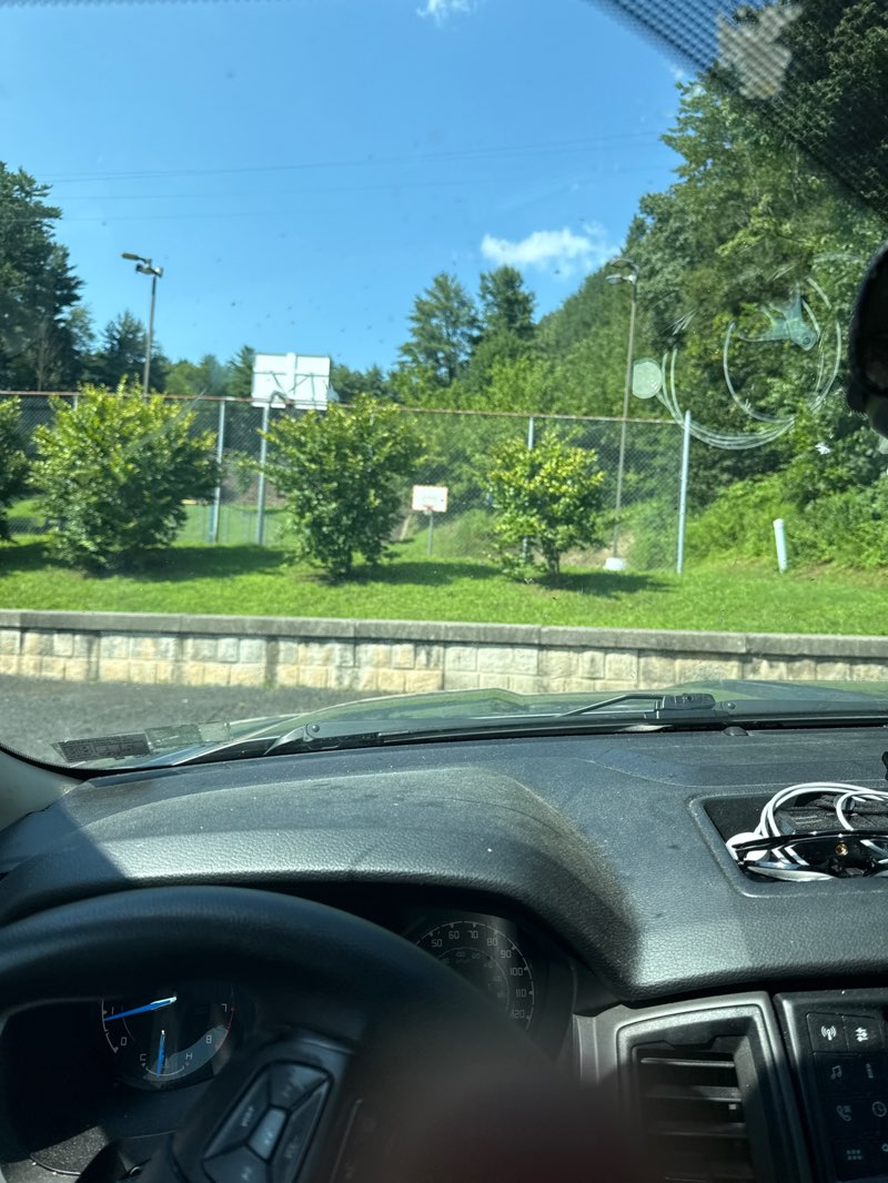 walking near me in General George Joulwan East Side Park in autumn