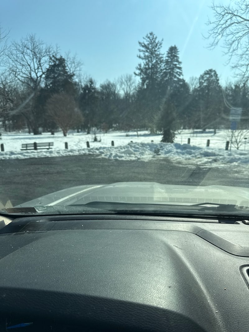 walking near me in Seven Gables Park in winter