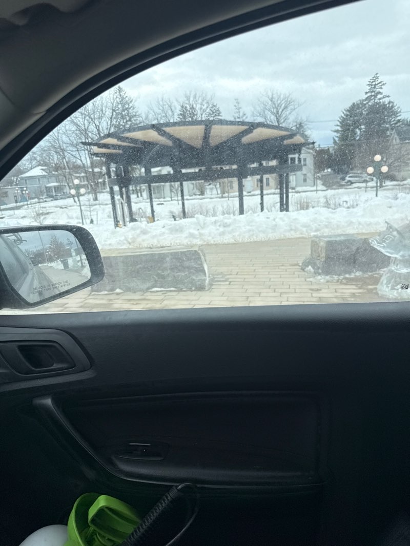 walking near me in Hufnagle Park in winter